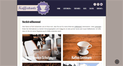 Desktop Screenshot of kaffeetante.net