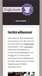 Mobile Screenshot of kaffeetante.net